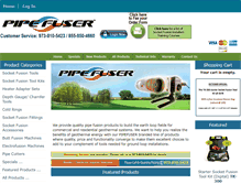 Tablet Screenshot of pipefuser.com
